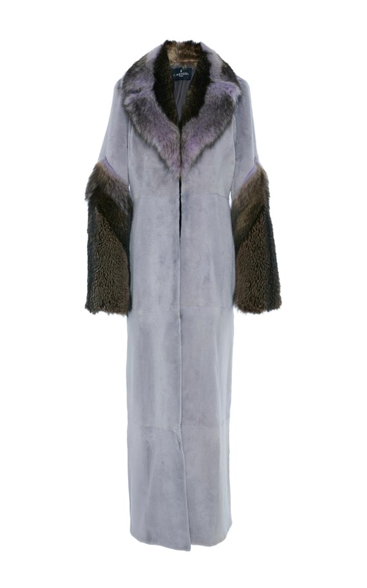 J. Mendel Mink Maxi Coat