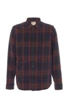 Aspesi Checked Cotton-flannel Shirt Size: M