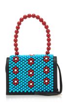 Les Petits Joueurs Amour Flowers Leather Bag