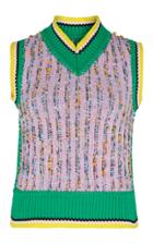 Marco De Vincenzo Knit Boucle' Vest