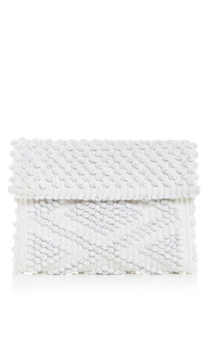 Antonello Suni Cuore Metallic Clutch
