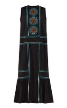 Yanina Demi Couture Embroidered Sleeveless Maxi Dress