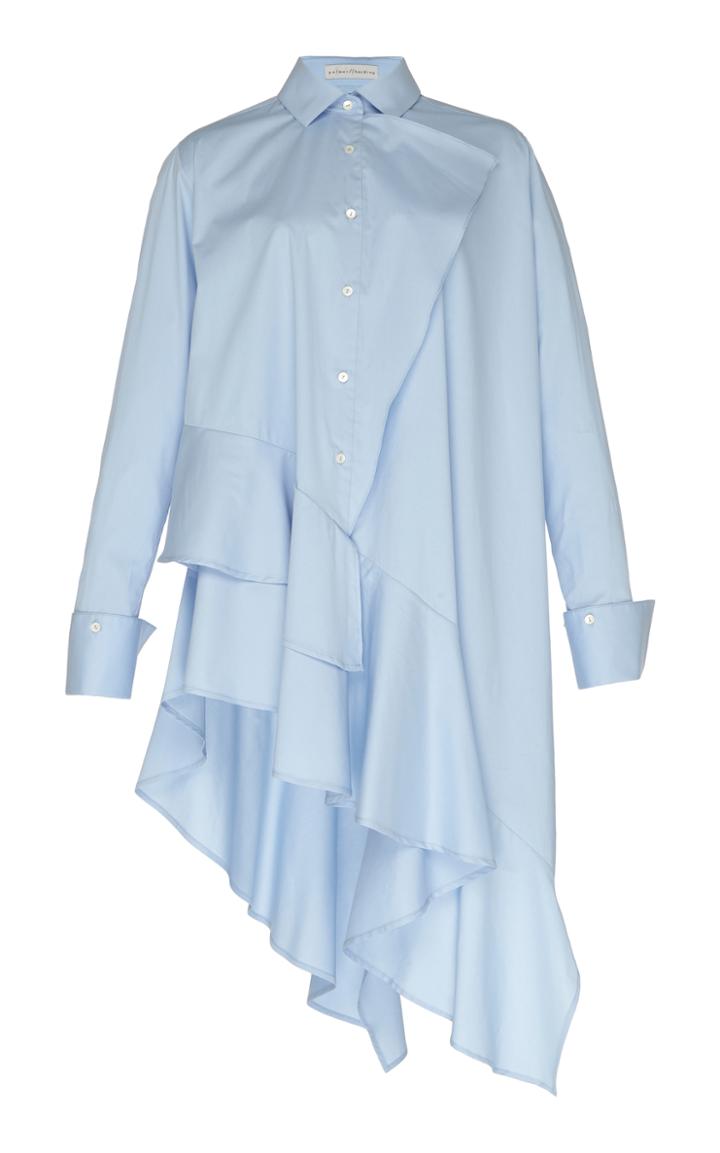 Palmer/harding Palmer//harding Spicy Asymmetric Ruffle Shirt