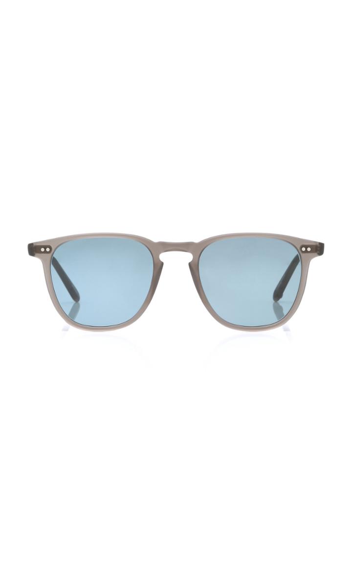 Garrett Leight M'o Exclusive Brooks Round-frame Acetate Sunglasses