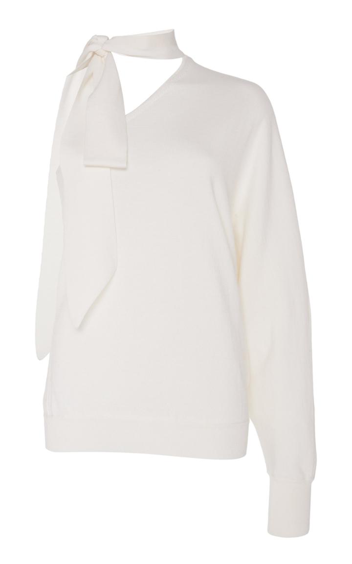 Ralph & Russo Asymetric One Shoulder Knit Top