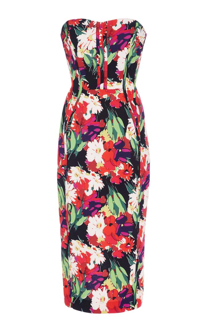 Veronica Beard Saffron Strapless Dress