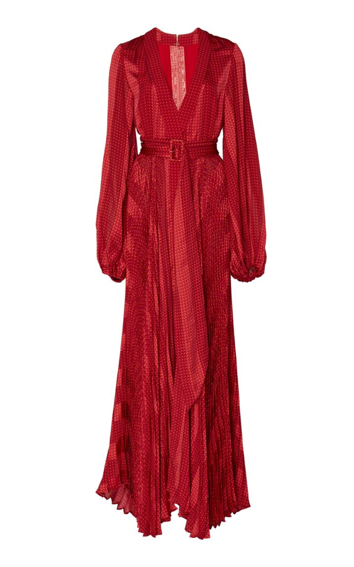 Alexis Salomo Printed Maxi Dress