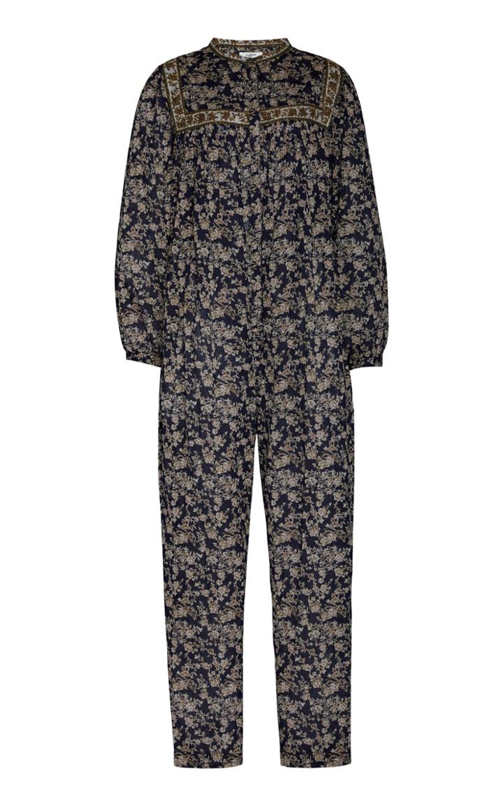 Isabel Marant Toile Vasco Floral Cotton Jumpsuit