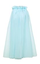 Moda Operandi Mach & Mach Organza Open Maxi Skirt