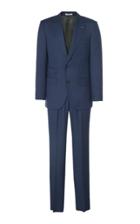 Husbands Paris Single-breasted Straight-leg Wool Suit Size: 46