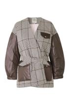 Moda Operandi Baum Und Pferdgarten Dany Two-tone Cotton-shell Jacket