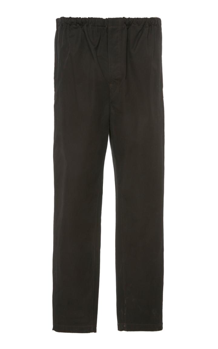 Lemaire String Cotton-twill Straight-leg Pants