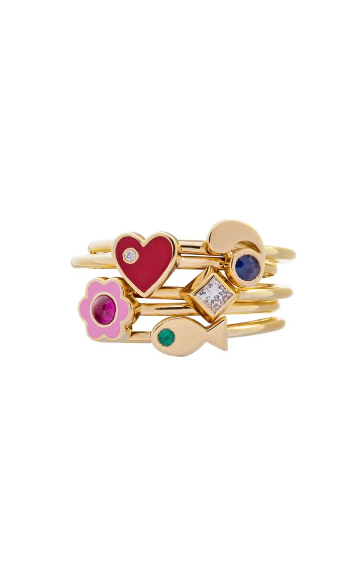 Moda Operandi Aisha Baker Little Promises Ring Set