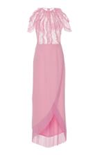 Georges Hobeika Fringed Midi Dress
