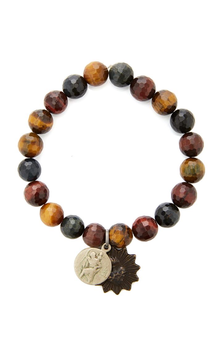 Miracle Icons Mixed Tiger Eye Bracelet