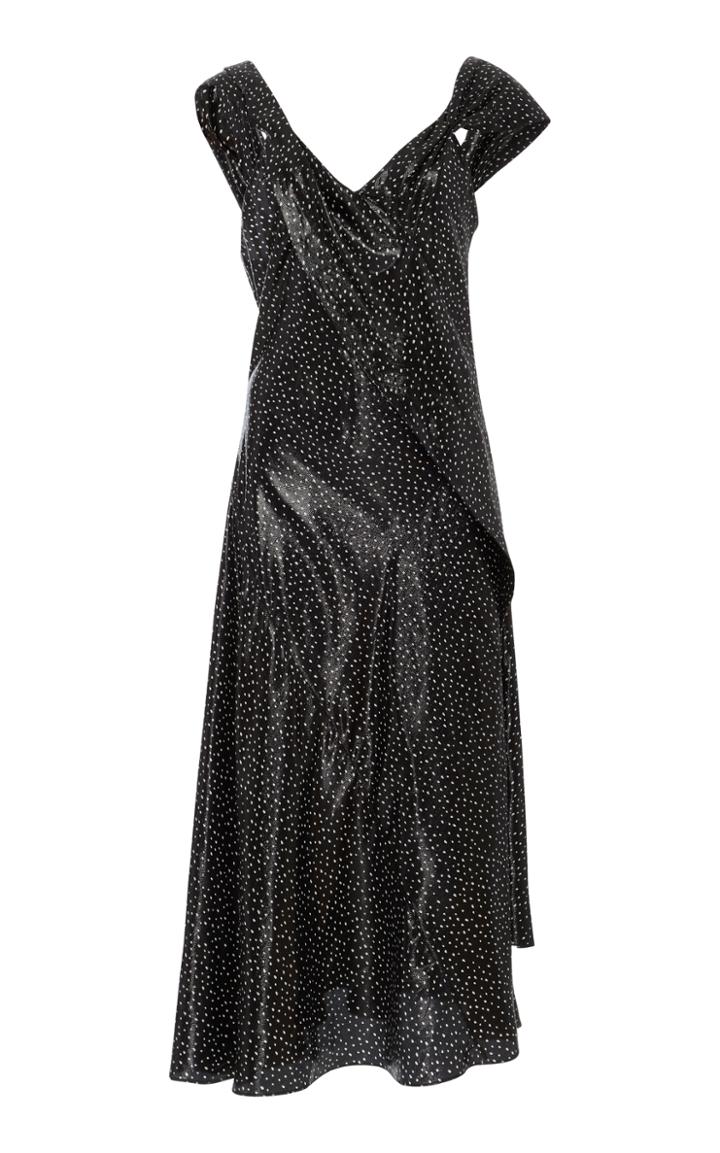 Diane Von Furstenberg Bias Draped Dress