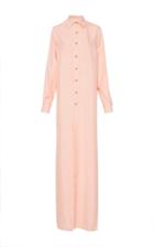 Rebecca De Ravenel The Ming Shirt In Pale Pink