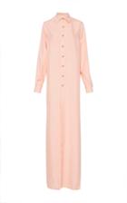 Rebecca De Ravenel The Ming Shirt In Pale Pink