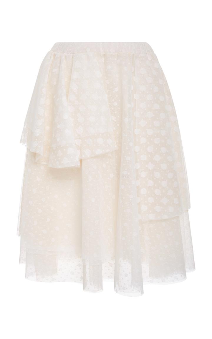 Alcoolique Aqua Ruffle Skirt