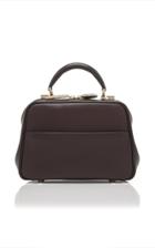 Valextra Serie S Mini Glossy Leather Bag