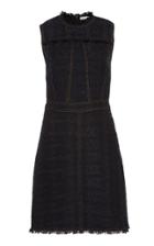 Tory Burch Aria Tweed Fitted Dress