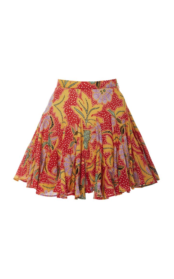 Rhode Resort Nora Pleated Skirt