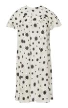 Red Valentino Stars And Shadows Print Dress