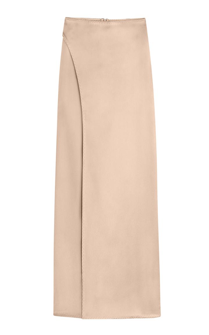 Moda Operandi Anna October Inna Satin Midi Skirt