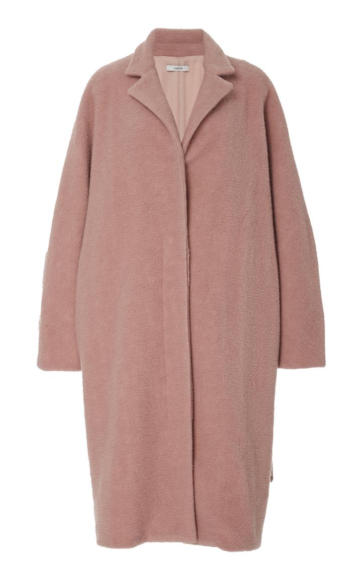 Vince Belted Double-breasted Cropped Jacket
