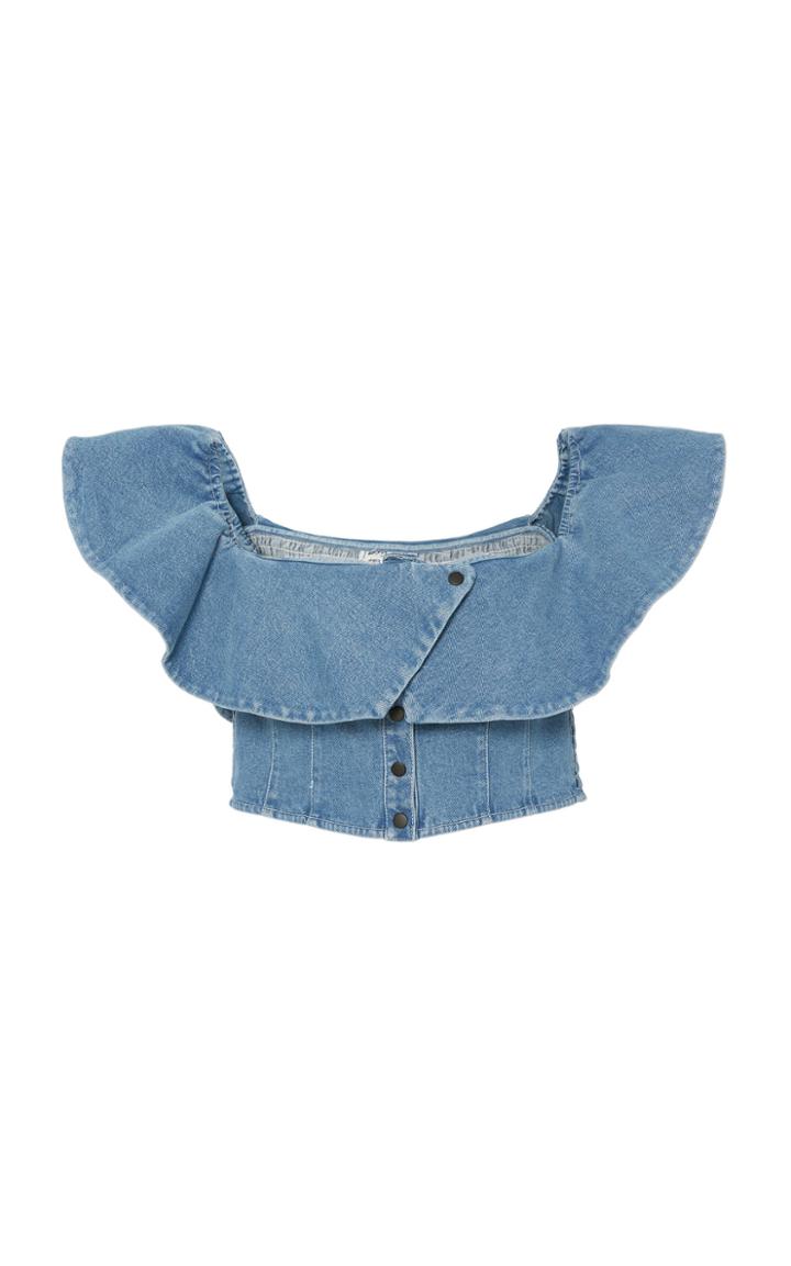 Apiece Apart Aleksa Off Shoulder Top