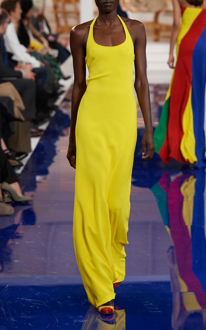 Ralph Lauren Montaine Evening Dress