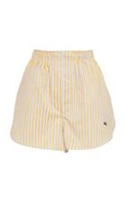 Etro Striped Cotton Shorts