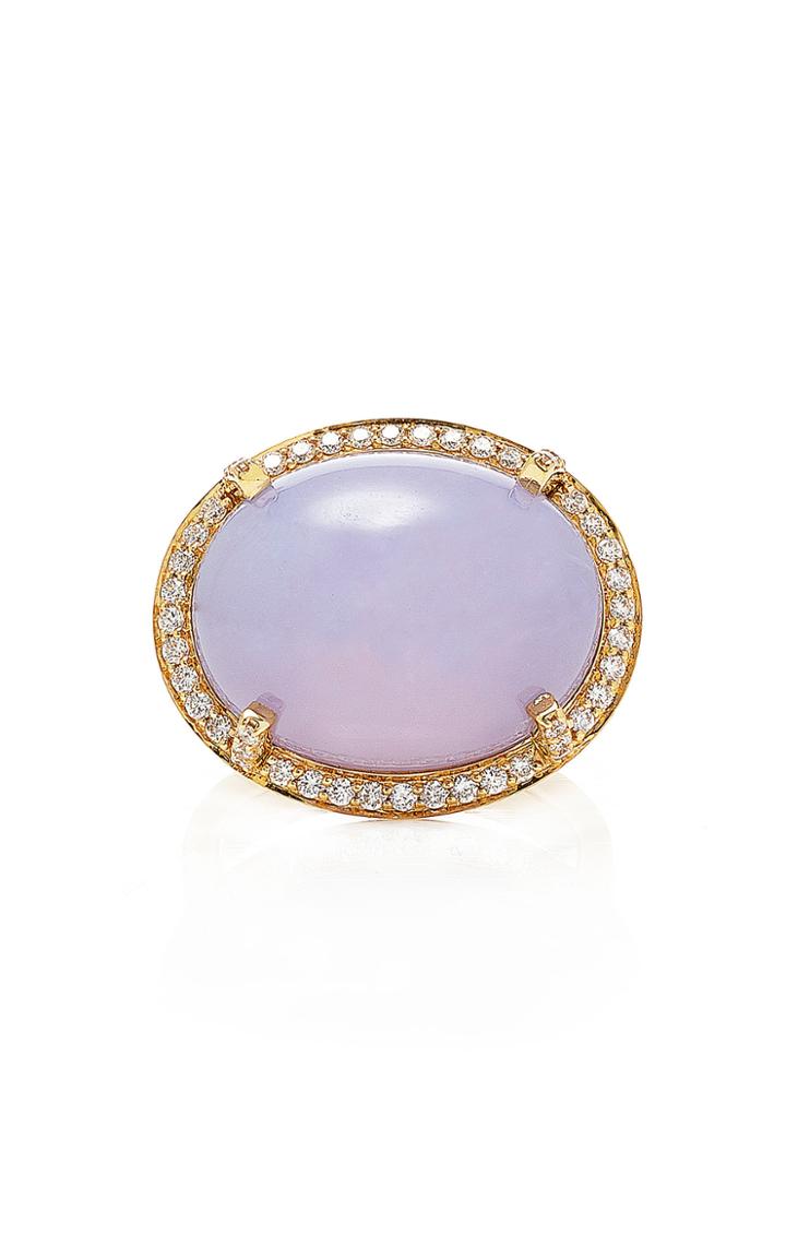 Goshwara Rock 'n Roll 18k Yellow Gold And Multi-stone Ring