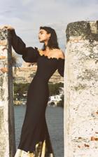 Andres Otalora San Francisco Linen Maxi Skirt