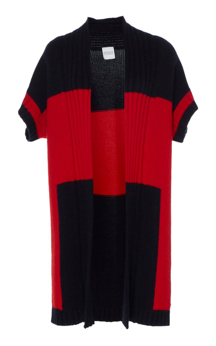 Madeleine Thompson Prometheus Colorblock Cashmere Cardigan