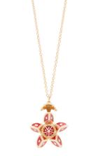Santo By Zani 14k Gold, Enamel And Diamond Necklace