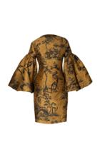 Moda Operandi Andres Otalora Dinastia Printed Wool-silk Dress