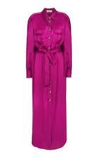 Moda Operandi Blaz Milano Hinkley Mustang Button-embellished Silk Dress Size: 00