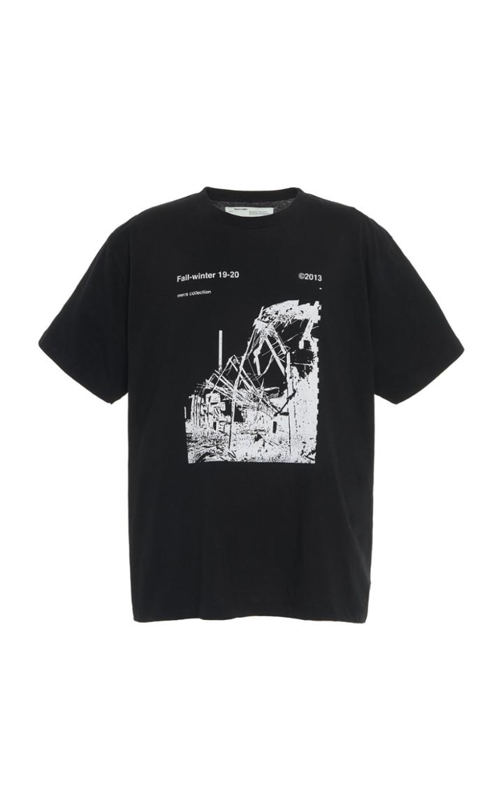 Off-white C/o Virgil Abloh Ruined Factory Over Tee-shirt