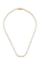 Fallon Gold-tone And Crystal Necklace