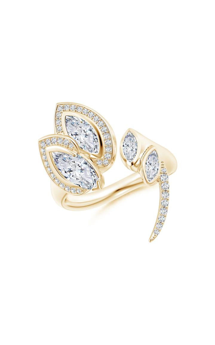 Natori Sumi Stroke 14k Gold Diamond Ring
