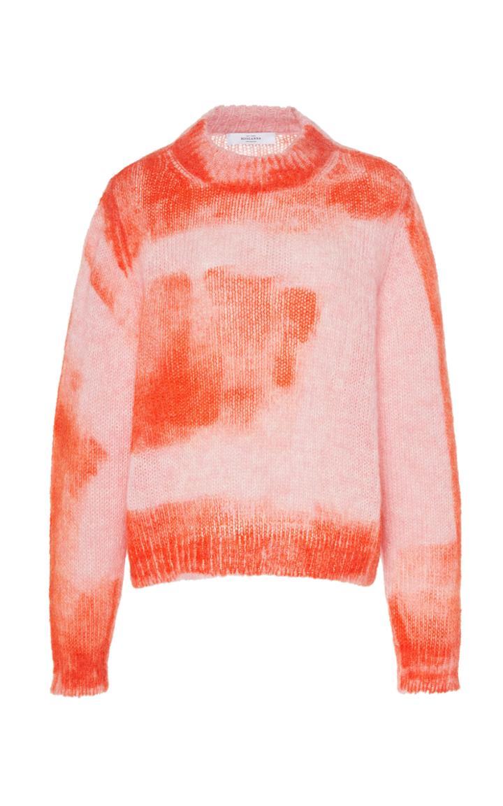 Roseanna Sams Hand Painted Knit Sweater