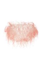 Marchesa Ostrich Feather-embellished Organza Capelet