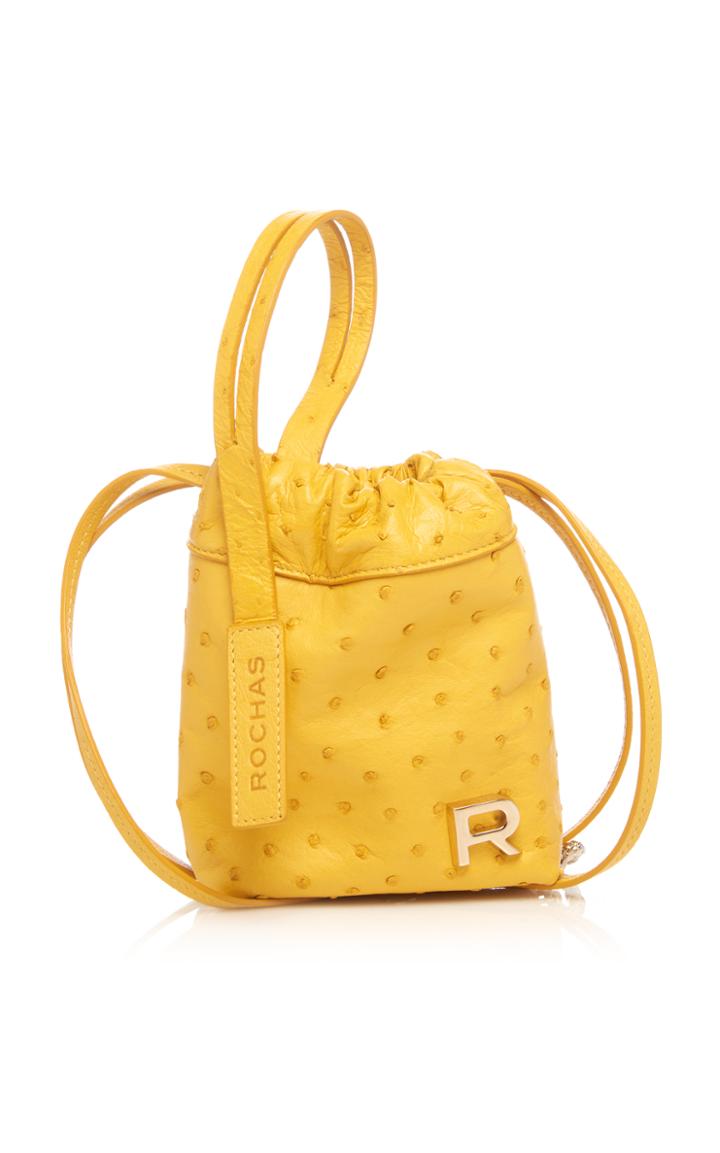 Rochas Ostrich Micro Pouch