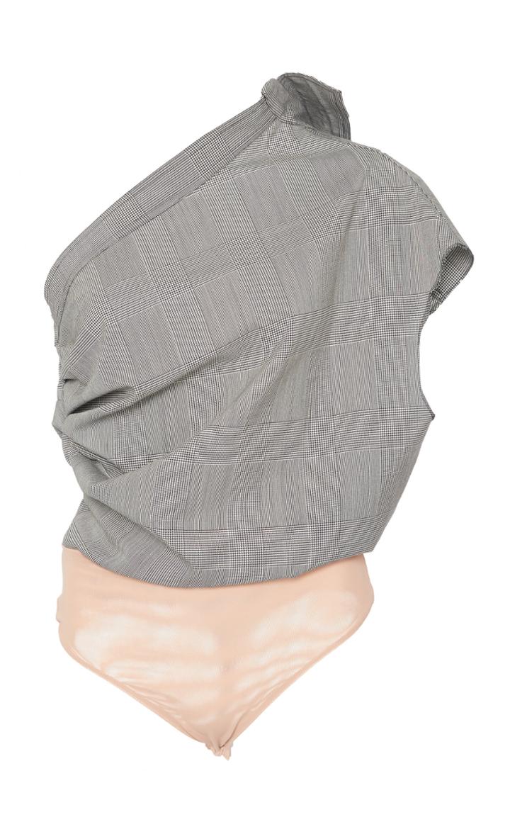 Max Mara Bosso One Sleeve Wool Top
