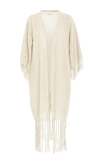 Caravana Tulum Olympia Fringe Wrap Dress