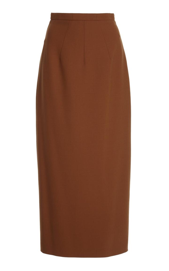 Moda Operandi Emilia Wickstead Lorita Wool-blend Pencil Skirt