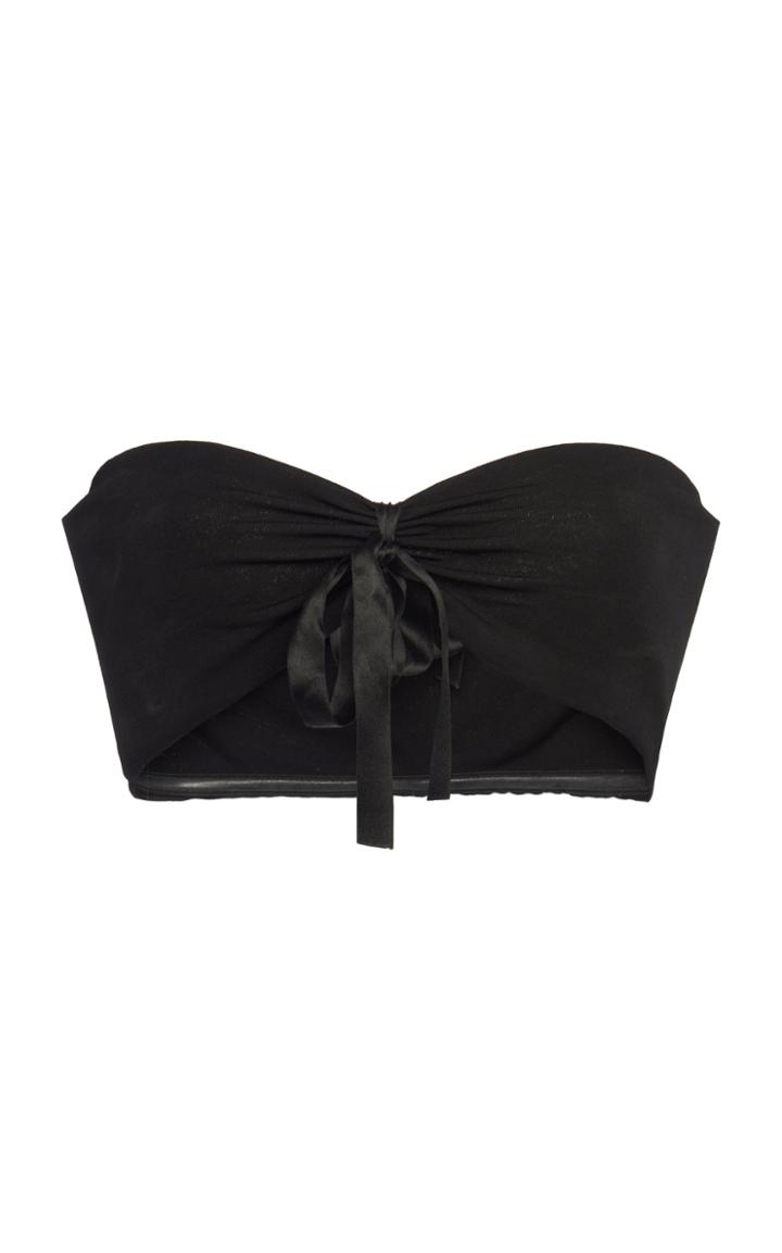 Moda Operandi Tom Ford Bow Crepe Bandeau Top