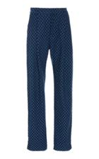 The Elder Statesman Checkered Twill Work Pants