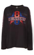 P.e Nation Motor Squad Cotton Long Sleeve Top
